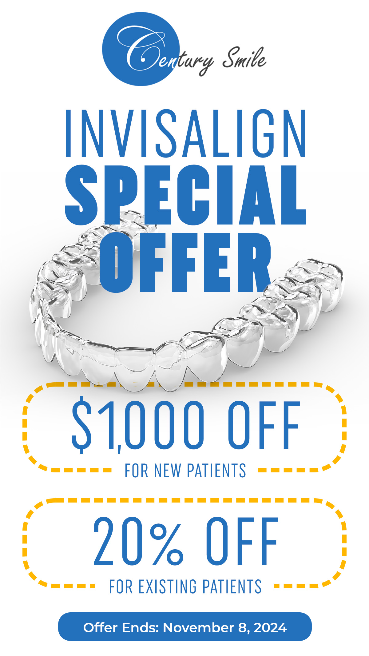 Invisalign Special - Century Smile Dental - Culver City, CA