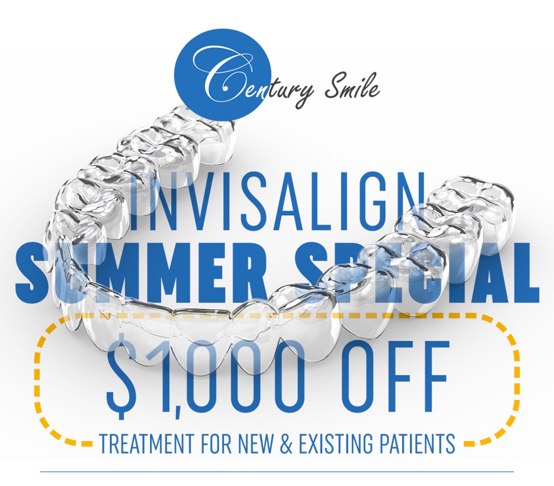Invisalign Culver City - Century Smile Dental - Dr. Leila Moghaddam, DMD